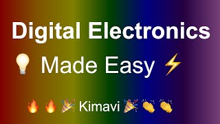💡⚡ Digital Electronics Made Easy! Logic Gates, Flip-Flops, & Counters ⚡ For Electronics Engineers