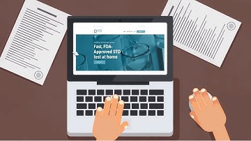 2D Cartoon Animation (STD Testing) - Animated Explainer Video