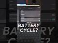 Battery Cycle: Fakta Yang Bikin HP Kamu Lebih Awet! #BatteryCycle#TipsTeknologi#BateraiAwet