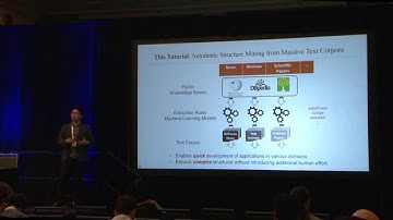 Mining Entity-Relation-Attribute Structures from Massive Text Data part 1