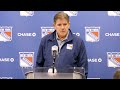 NYR vs BOS: Peter Laviolette Pregame Media Availability | Sept. 26, 2024