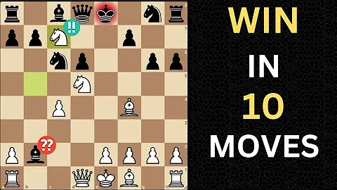 10 Amazing traps in the English opening with 80% WIN rate!!