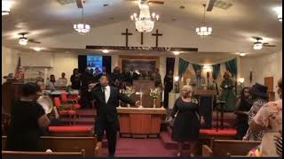 With the Greater Harvest Cathedral COGIC. Praise him interlude