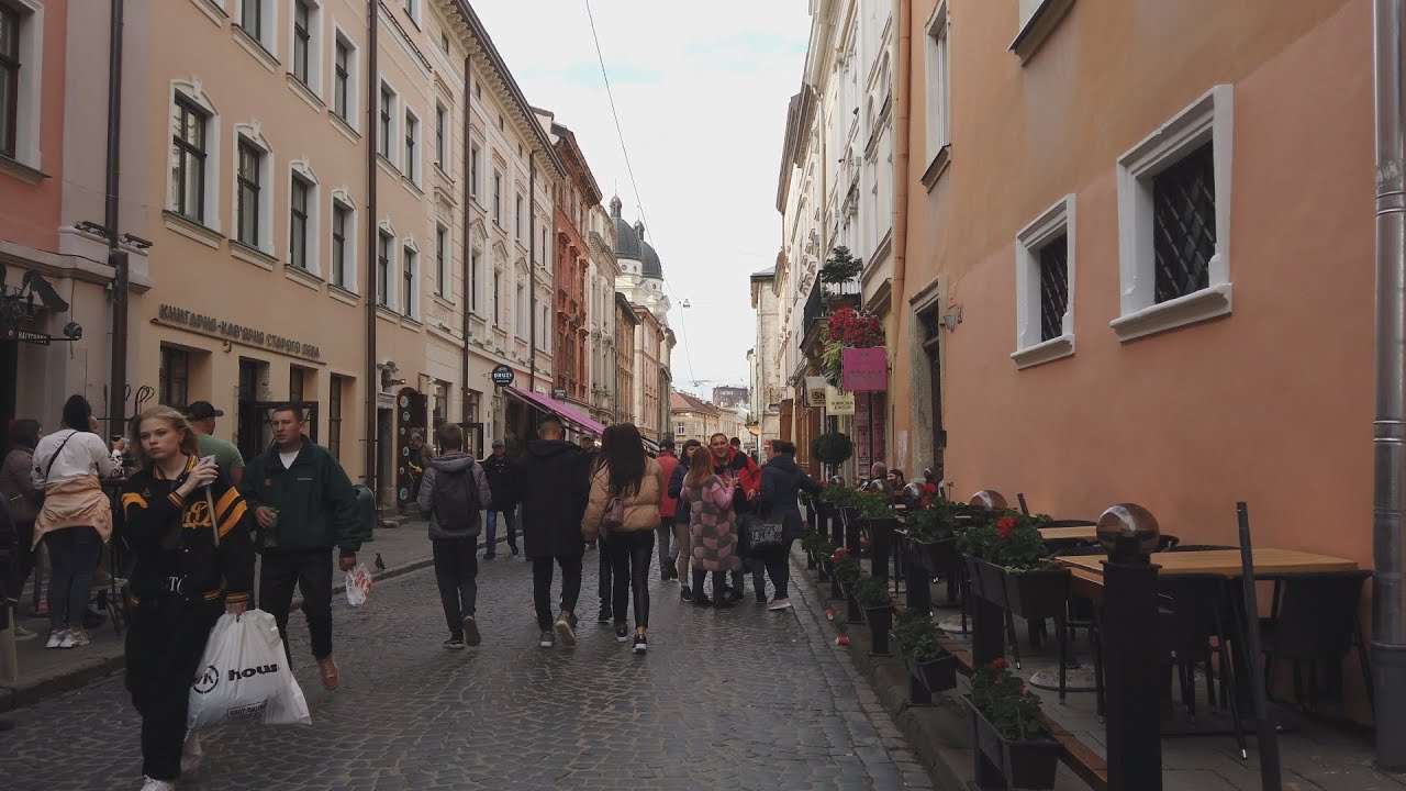 LVIV, Ukraine 4K | HISTORIC CENTER WALK - 2021