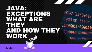 What Are Exceptions in Java | How to Throw Exceptions