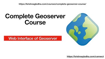 Web Interface of Geoserver | Krishna G Lodha | GIS in 2021