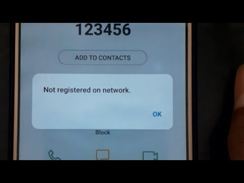 how to fix not registered on network samsung galaxy j7 prime