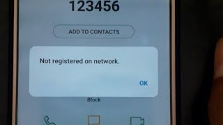 how to fix not registered on network samsung galaxy j7 prime