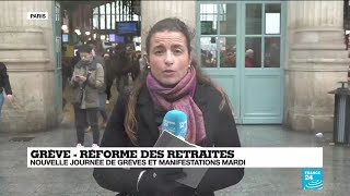 Mobilisation contre la réforme des retraites : trafic perturbé, près d'1/3 des cheminots en grève