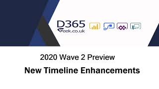 Wave 2 2020 Preview: New Timeline Enhancements