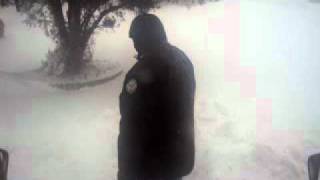 BLIZZARD HIT CHICAGO - FEB.2011 Video 1.AVI