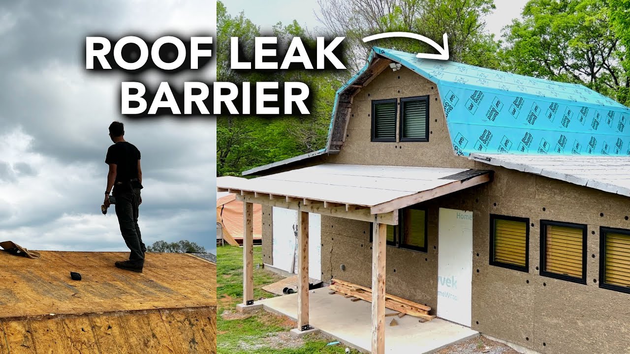 Установка GAF Stormguard на крошечный домик Shed! | Заброшенный домик Shed to Tiny House