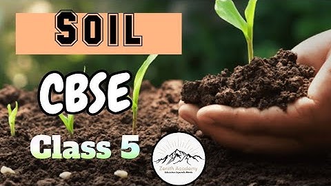 Soil || CBSE Class 5
