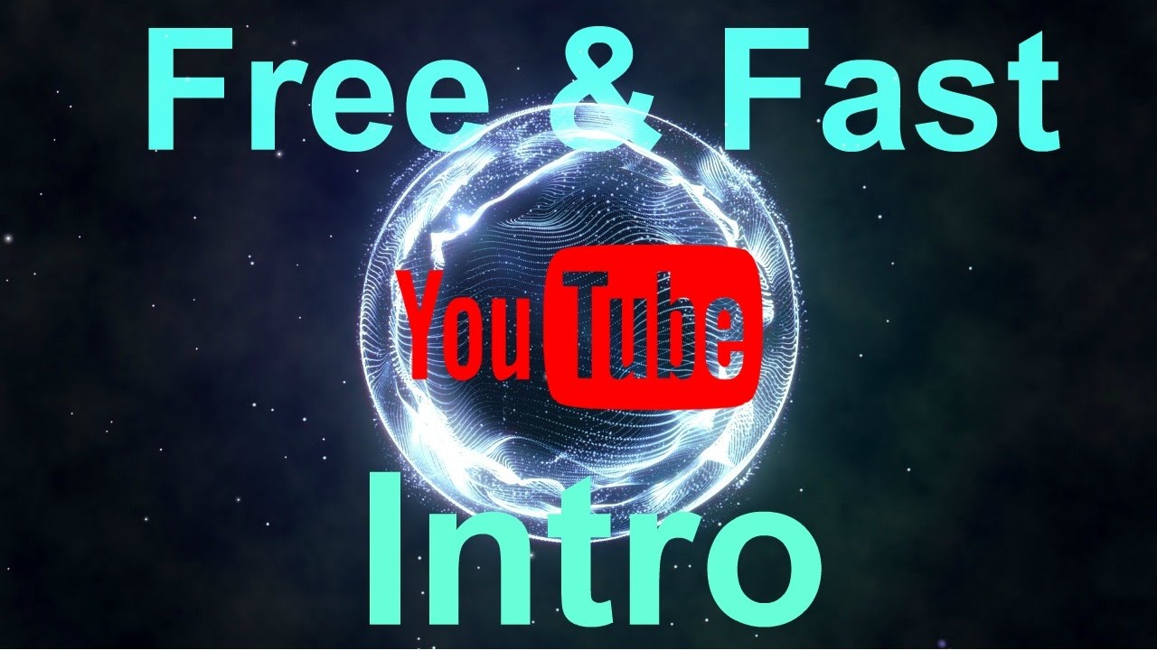 How To Make A Intro For YouTube VIDEO FOR FREE{2016/2017} Easy & Fast ...