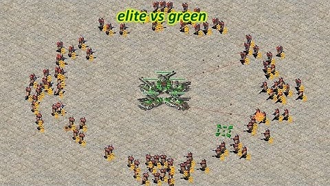 5 Apocalypse vs 100 Elite Conscripts - Red Alert 2