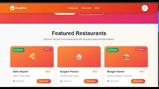 Foodpro Fast, Fresh Reliable Food Delivery From Your Favorite Local Restaurants