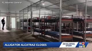 Florida Gov. Ron DeSantis announces closure of 'Alligator Alcatraz' detention facility