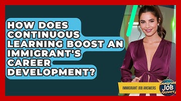 How Does Continuous Learning Boost An Immigrant