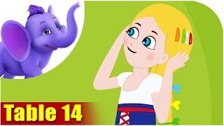 Multiplication Table Rhymes - Table 14 in Ultra HD (4K) screenshot 5