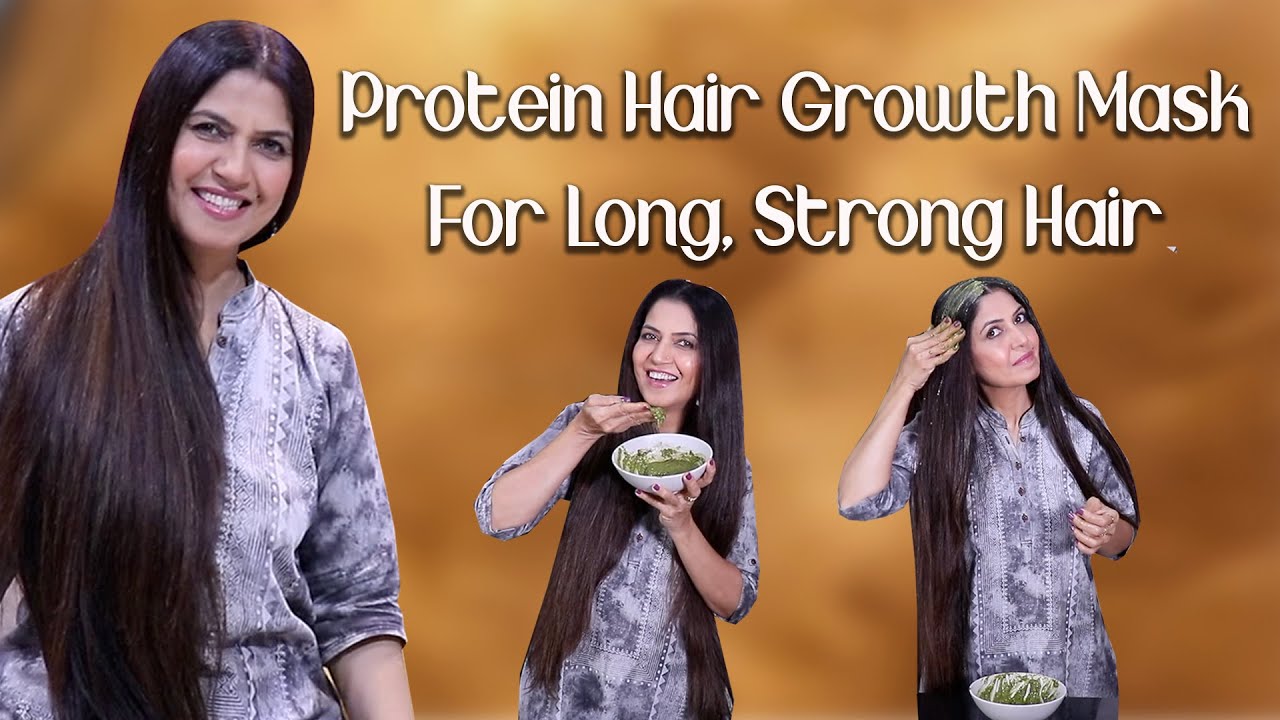 Protein Hair Growth Mask For Long Thick Hair - Ghazal Siddique