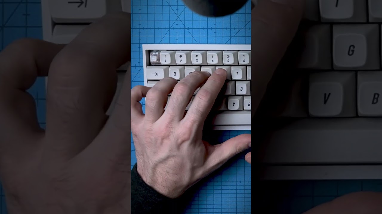 Kailh BOX Marshmallow Clicky switch Sound Test! 