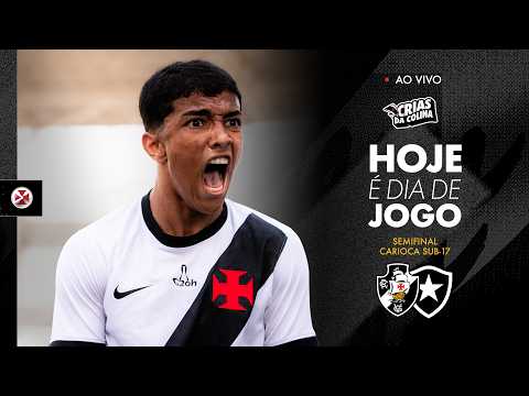 Vasco x Botafogo: Semifinal de Volta do Campeonato Carioca Sub-17 é Transmitida ao Vivo pela VascoTV