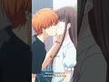 "Nos braços de Tohru,Kyo encontrou paz."😭😍#anime #animeromance#romance #animeedit#animeaddicts#love