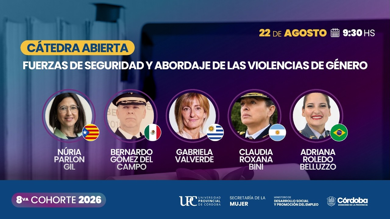 Cátedra Abierta - Fuerzas de Seguridad y Abordaje de las Violencias de Género - Diplo 2026
