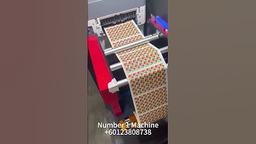 High-Speed Color Roll Label Printing Machine #machine #labelingmachine