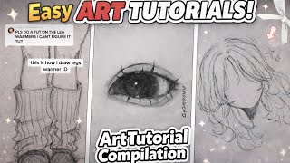 Art tutorials compilation*saved*❤️pt.2