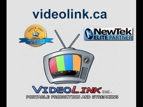 Set up a TV studio with TriCaster Mini in under 5 minutes. Videolink.ca