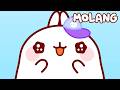 Molang - Compilação dos episódios seguidos 1 - 10 ⭐  30 min ⭐ Toons Mania - Reino das Princesas