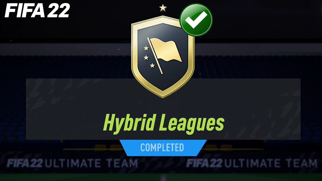 FIFA 22 HYBRID LEAGUES SBC CHEAPEST SOLUTION! YouTube