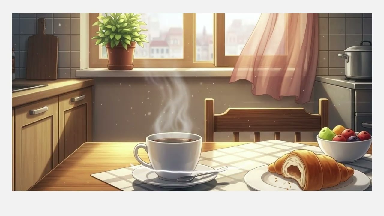Warm Coffee Morning Lofi ( 1 hour )