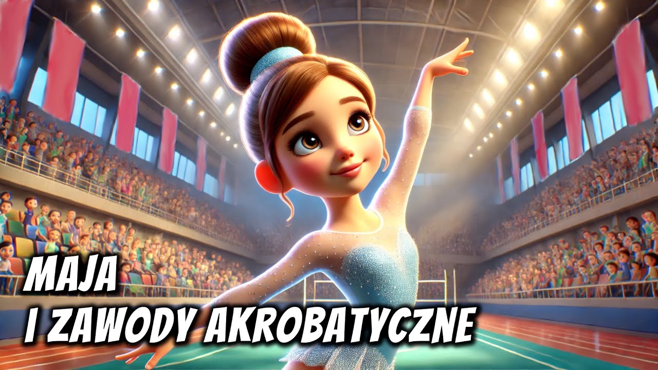 🤸‍♀️🎪 Maja i zawody akrobatyczne - Audiobook dla dzieci - Bajka na dobranoc 🎧
