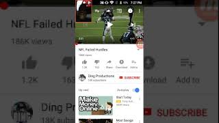 NFL failed hurdles