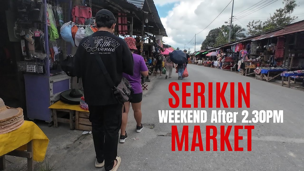 POV Walking Serikin Market | Saturday Afternoon Local Market Walk
