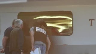 Gunman opens fire on train in France
