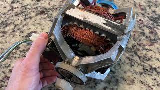 Centrifugal Switch Demo on a Single-Phase AC Induction Motor