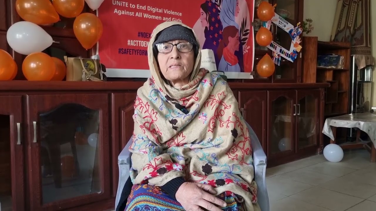 old age home | quetta old age home | 16 days of Activism | stop violence | mothers at old age home