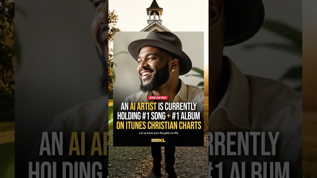 Ai artist currently holding the number 1 Album on iTunes Christian Charts
