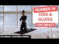NO JUMPING - LOW IMPACT LEG WORKOUT | Legs & Glutes No.14