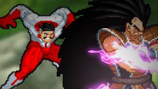 Omni man vs Raditz - Sprite Animation