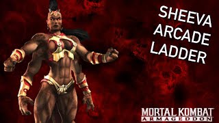 Sheeva Arcade Ladder - Mortal Kombat Armageddon