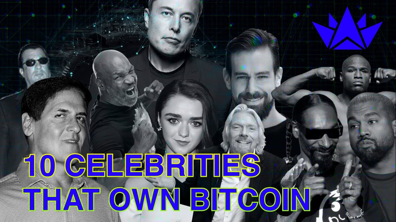 TOP 10 Celebrities that own Bitcoin
