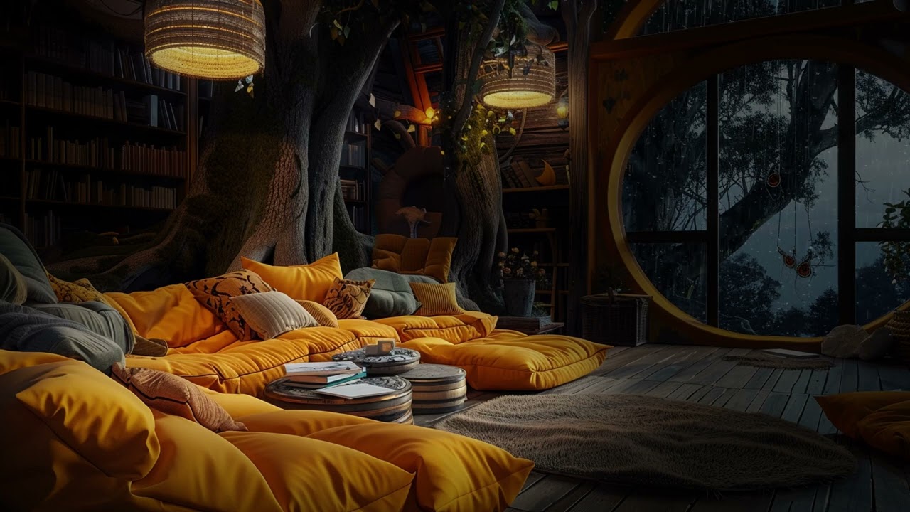 Relaxing Rainfall Symphony: 3 Hours of Continuous Rain Sounds ASMR for Deep Sleep and Stress Relief