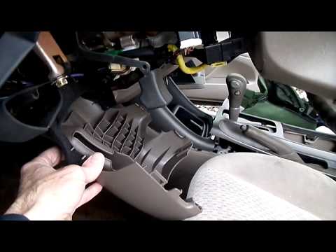 Toyota Camry 02-06 Ignition Lock Cylinder Removal