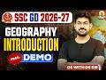 SSC GD GS Classes 2026 | Geography Introduction | Demo Class 1 | GS With DS Sir