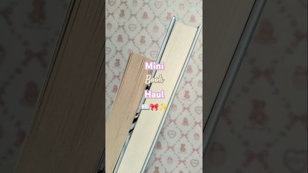 mini book haul 💌 | 