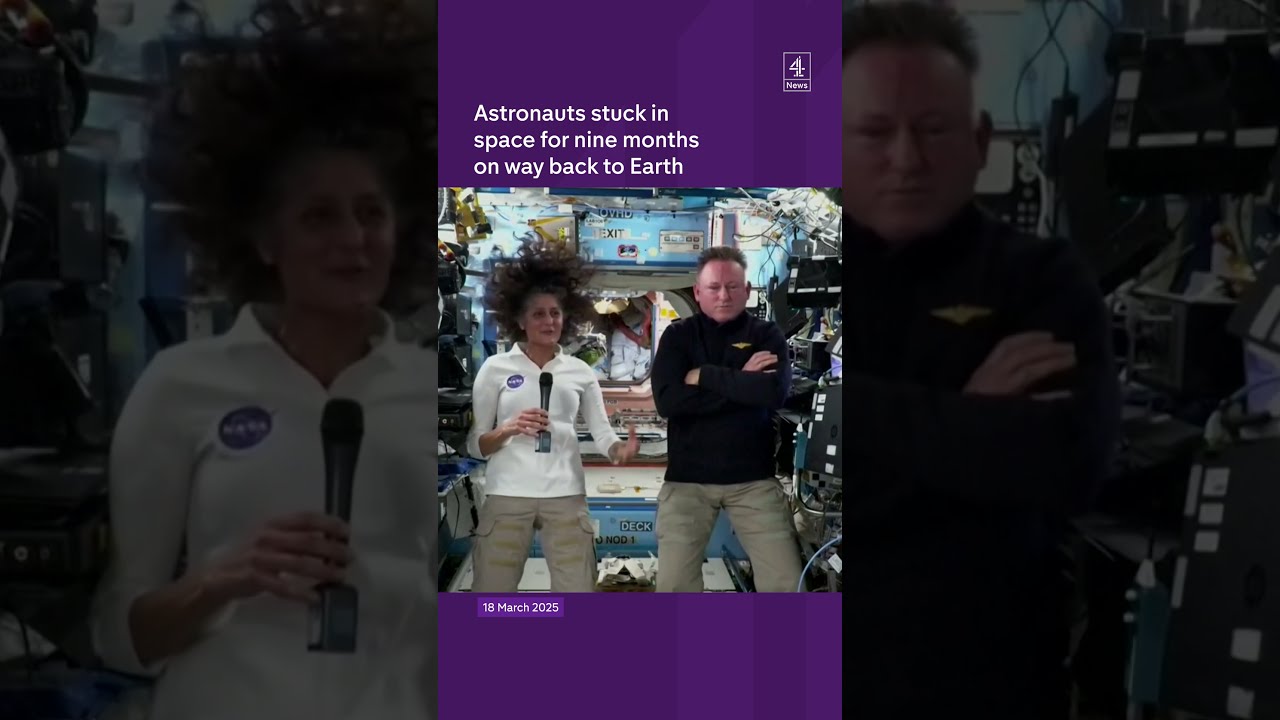 Astronauts Stuck In Space For Nine Months On Way Back To Earth